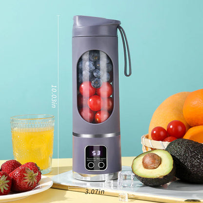 Cross-Border Mini Juicer Portable Charging Small Juice Cup Student Home Multi-Function Juicer Juice Cup