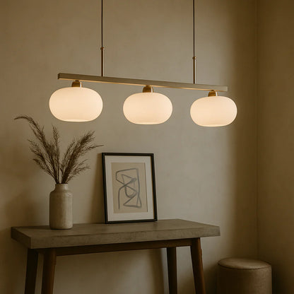 Lampa Wisząca Bauhaus 3-Głowicowa Z Regulacją Wysokości – Nowoczesna Lampa Do Salonu I Jadalni