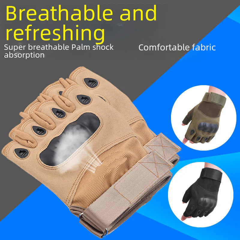 Men'S Soft Shell Protective Palm Pad Combat Training Anti-Slip Military Enthusiast