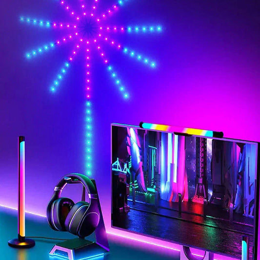 Led Light Strip 5V Colorful USB Fireworks Light Smart App Infrared Decoration Rgb Atmosphere Light with Bluetooth Voice Control Wine
