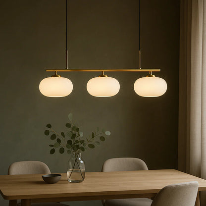 Lampa Wisząca Bauhaus 3-Głowicowa Z Regulacją Wysokości – Nowoczesna Lampa Do Salonu I Jadalni