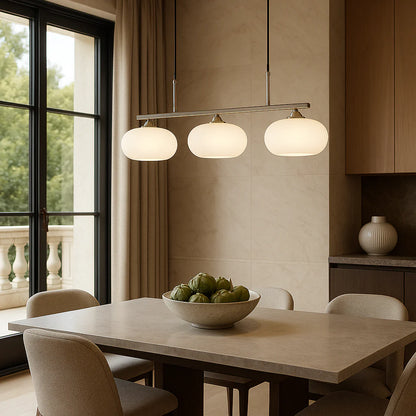 Lampa Wisząca Bauhaus 3-Głowicowa Z Regulacją Wysokości – Nowoczesna Lampa Do Salonu I Jadalni