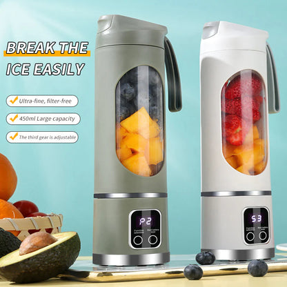 Cross-Border Mini Juicer Portable Charging Small Juice Cup Student Home Multi-Function Juicer Juice Cup