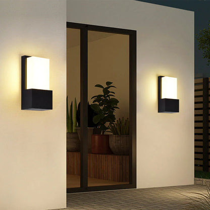 Cross-Border Waterproof Outdoor Wall Lamp Led Aisle Stair Courtyard Door Lamp Indoor Corridor Bedroom Simple Wall Lamp